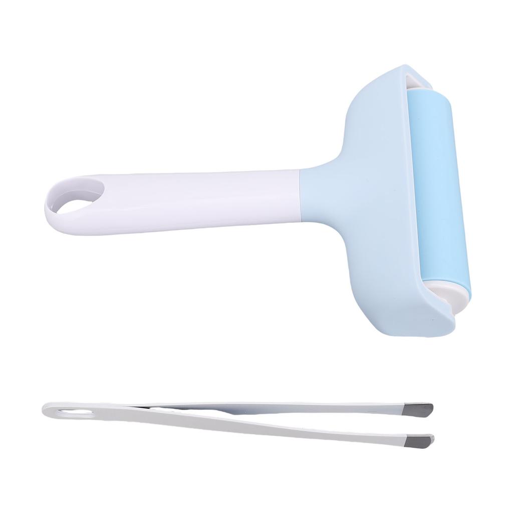 Brayer Roller Tweezers Set Multifunctional Brayer Roller Mat Remover Tool Set for Inkjet Paper Cardstock Kraft Paper