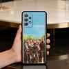The M-Maze R-Runner Phone Case For Samsung Galaxy A73,A72,A71,A70,A53,A52,A51,Soft Silicone Black Cover