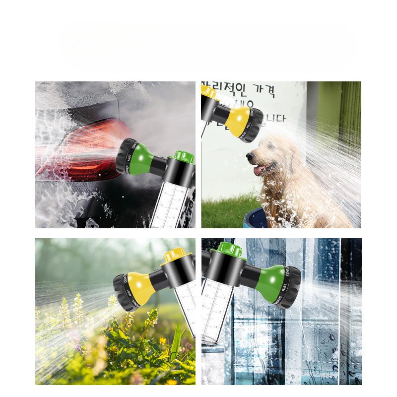 Portable Auto Foam Lance Water Gun High Pressure 3 Grade Nozzle Jet Car Washer Sprayer Cleaning Tool Automobile Wash Tools