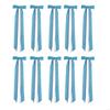 10Pcs Pearls Tassels Velvety Bowknot Christmas Tree Ornament For Wreath Wedding