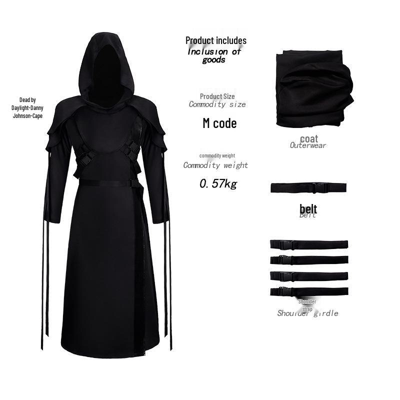 

Dead by Daylight Дэнни Джонсон Плащ Косплей Костюм - Аниме Наряд для ролевой игры В наличии XXXL