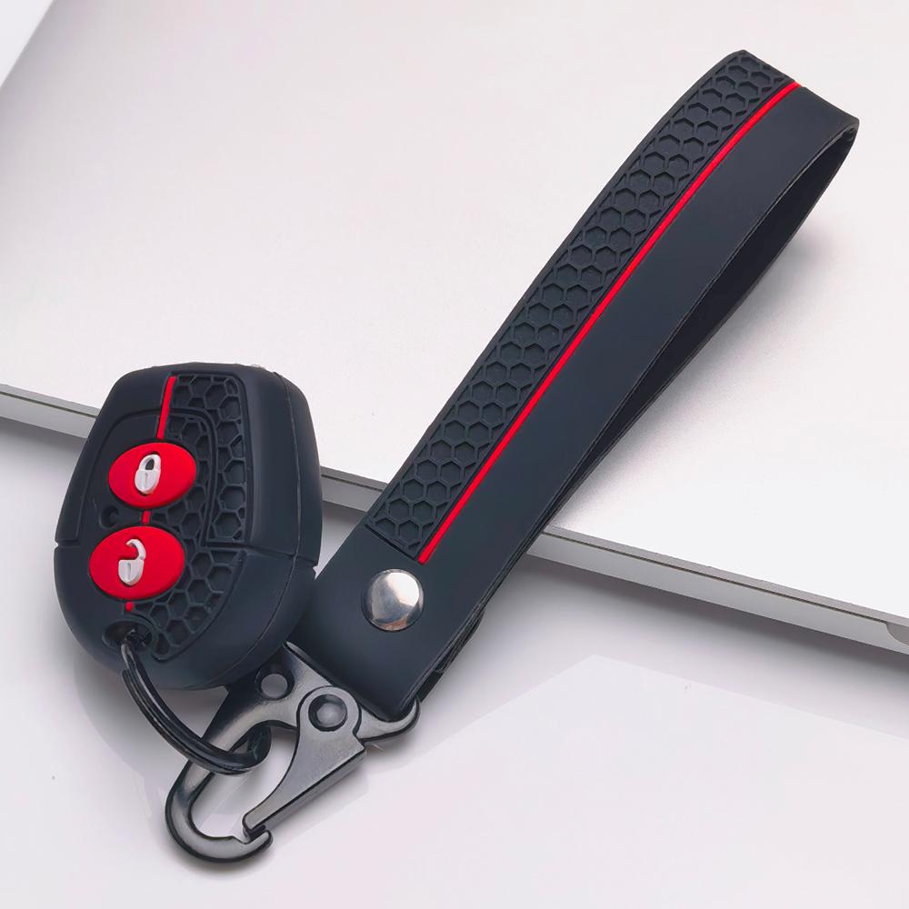 Key Case Cover for Volkswagen Golf Passat Polo Jetta A4 Bora B5 9N Lupo Sharan with Keychain Anti-Scratch Guard Shockproof Protection