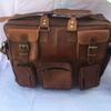 Bag Leather Travel Duffle Gym Weekend Overnight Luggage Holdall Large