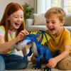 Interactive Toy - SHOP-STORY - Fire Dragon - 35 Cm - Smoke-Breathing - Flapping Wings