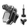 Aluminum Motorcycle Windshield Windscreen Clamp Mount for GoPro Insta360