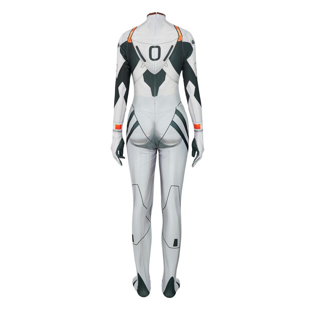 Costume Intero Cosplay Tuta da Battaglia Eva Asuka