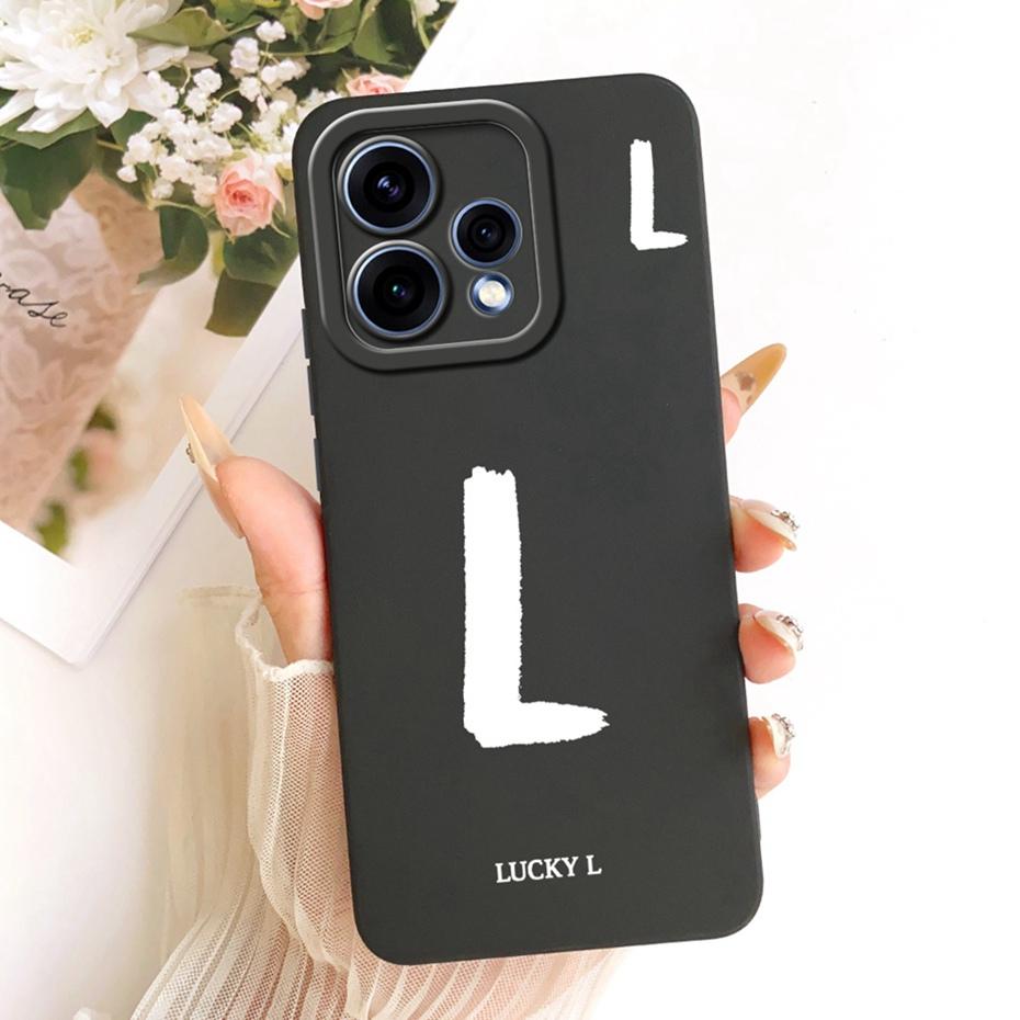 New Fashion Letter Phone Case For OPPO Reno15 5G (CPH2825) Soft Silicone Cases For Oppo Reno 15C Reno15 Shockproof Cover Bumpers