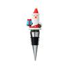 Leak-proof Christmas Wine Stopper Food Grade Creative Cartoon Fresh-keeping Santa Claus Wine Bottle Plug Party Supplies