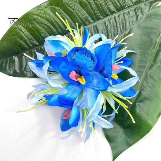 Bloemvorm Haarclip Vrouwen Zomer Zijhaarspeld 3D Bloem Pony Haarspeld voor Dagelijks Gebruik Diverse Gelegenheden