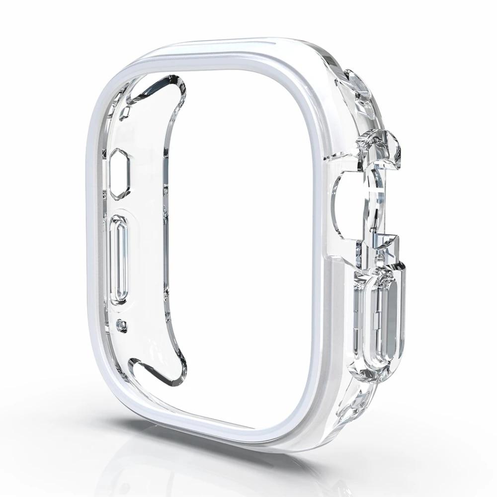 Custodia in Gomma per Apple Watch Ultra 2 Custodia 49MM 45MM Cornice Bumper Protettivo Copertura 41MM 45MM Per iWatch Serie 9 8 7 6 5 44MM 40MM