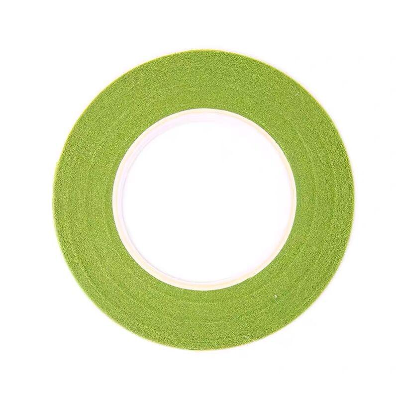 Green Floral Stem Twist Tie Tape, 28 Meters, DIY Artificial Flower Tape