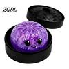 Erwachsenen Stressabbau Spielzeug Halloween Geist Brötchen Ball, Langsam Aufgehendes Weiches TPR Fidget Schreibtisch Dekoration zur Angst Linderung, Süßes Gruseliges Quetschspielzeug im Dampfgarer