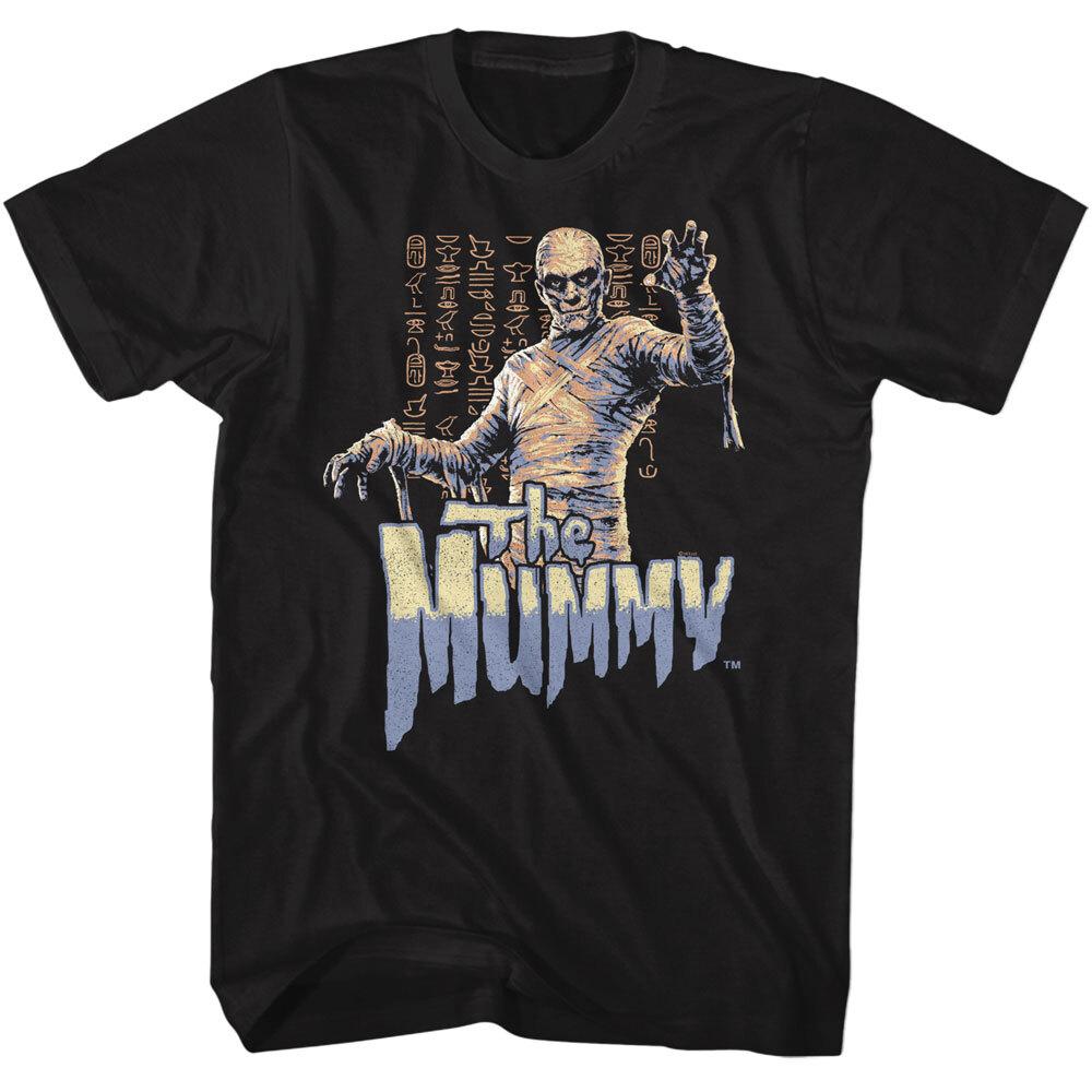 

The Mummy T-Shirt Universal Monsters Mens It Comes To Life Black Cotton SM5XL Unisex T-Shirt M