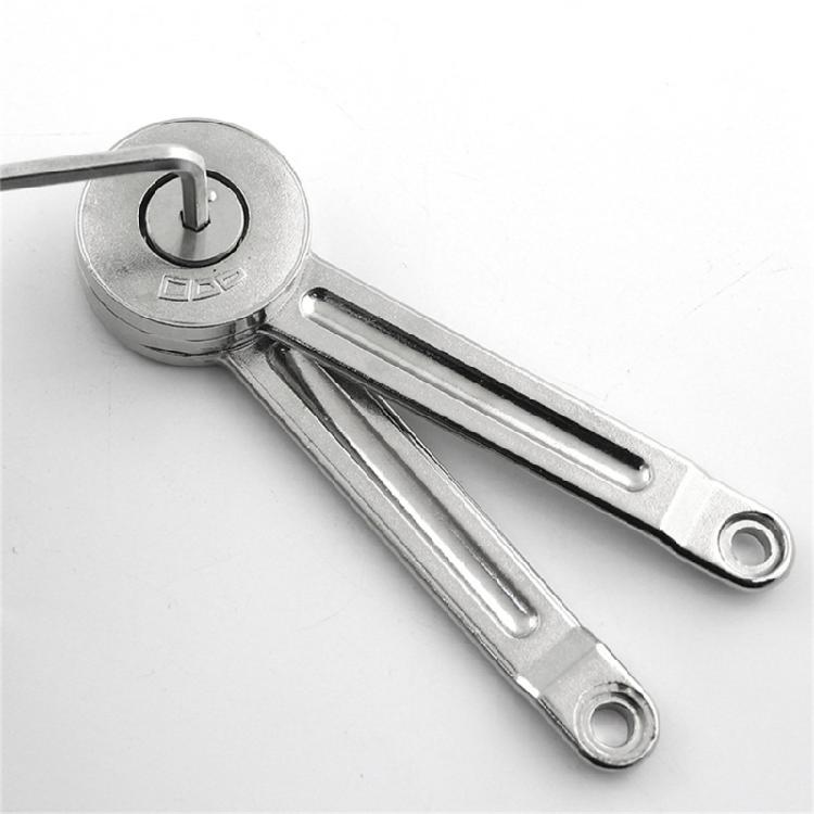 Sturdy Zinc Alloy Soft Close Hinges Accessory for Toy Box Chest Adjustable Lid Stay Tension Safe Smooth Closures 2PCS