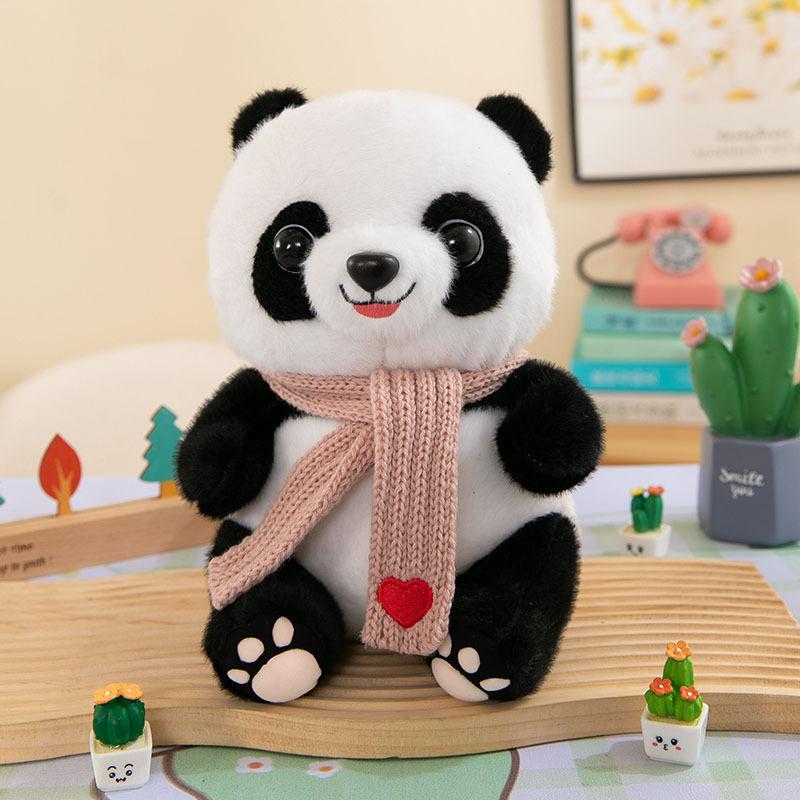 Sweater Giant Panda Plush Toy Cute Panda Doll Doll Zoo Event Souvenir Gift Ragdoll