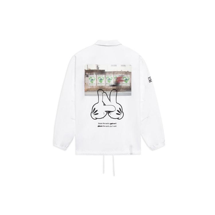 Li-Ning x OG_SLICK Graphic Jacket White Men s AFDS283-1 M