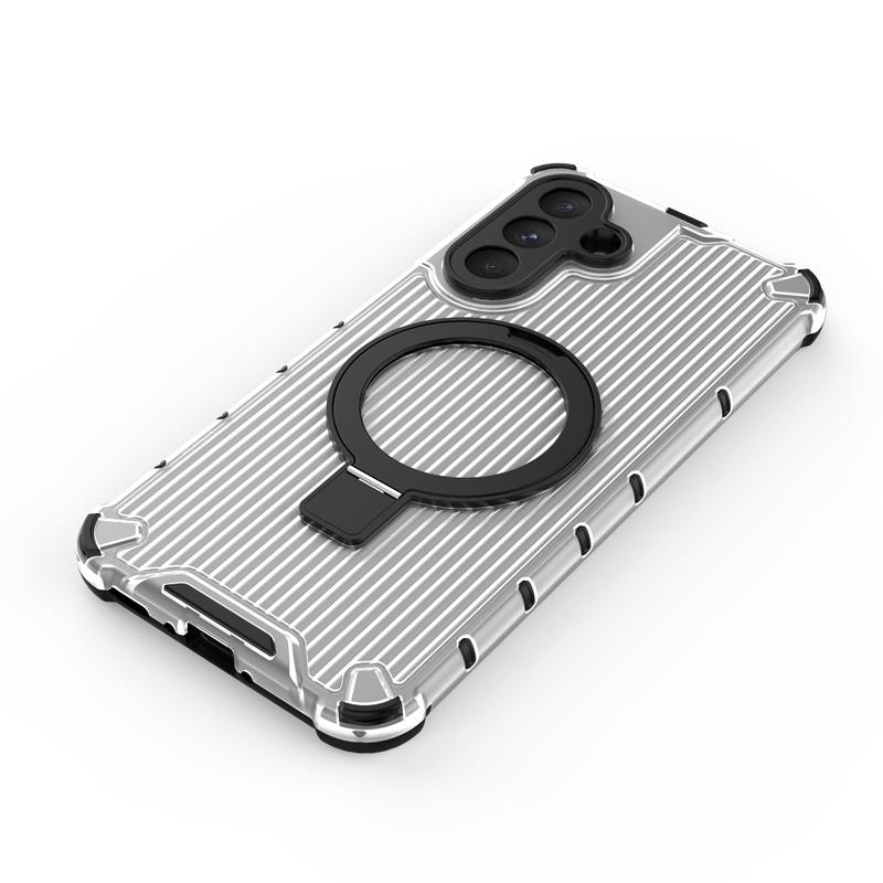 Luxuriöser Wellpappen-Ringständer Magnetisch für Samsung Galaxy S25 S24 S23 Plus Ultra A13 A14 A15 A25 A34 A35 A36 A54 A55 A56 5G Hülle