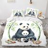 Unicorn Cat King Queen Duvet Cover Pink Kawaii Cartoon Kitty Bedding Set For Kids Girls Magical Animal 2/3pcs Soft Quilt Cover