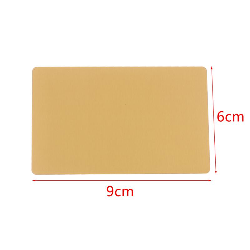 50Pcs Laser Engraving Blanks Aluminum Sheet Laser Engraving Business Card Multipurpose Diy Gift Cards