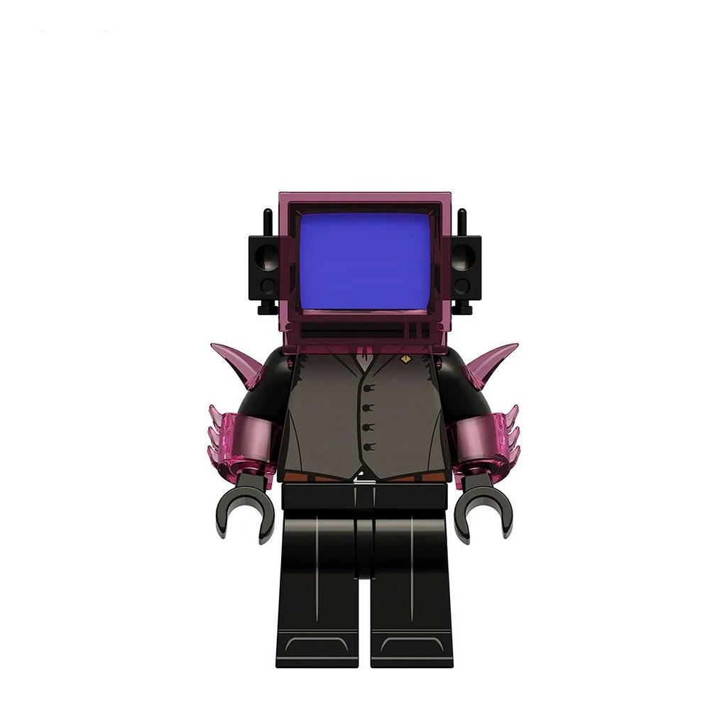 TV Man SWAT Toaletní muž Sestavovací stavebnice Hračky