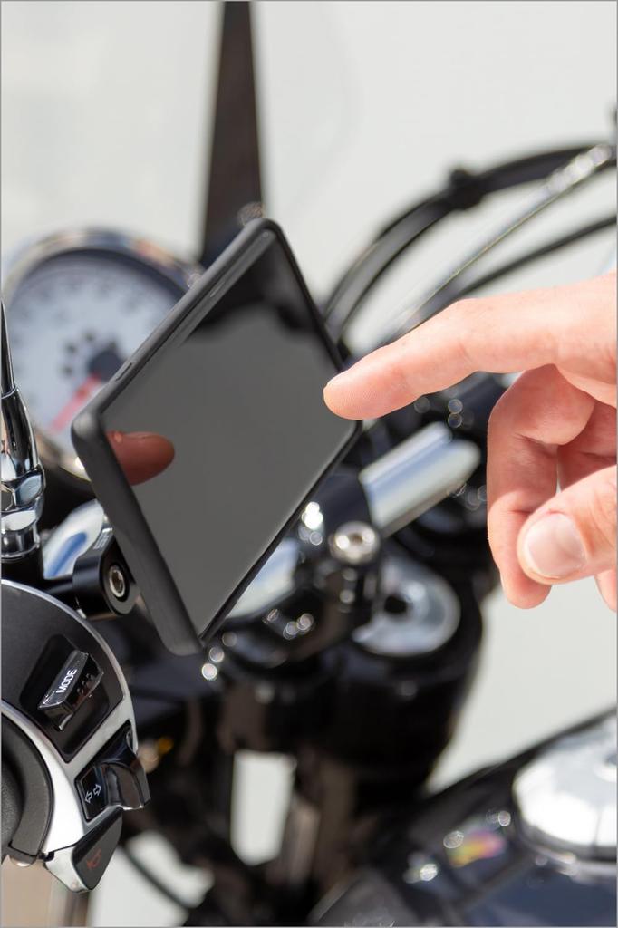 SP Connect Daytona Motorcycle Smartphone Holder 53230 Clutch Mount Pro 17078