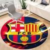 1pcBarcelona Football Office Round Area Rug, Indoor Mat Suitable For Office, Bedroom Living Room Home Decor, Room Deco,  Offic A0928153