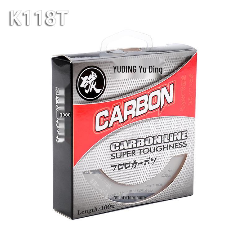 Carbon Sea Fishing Line Leader: Durable, Transparent Lure for Raft and Rock Fishing