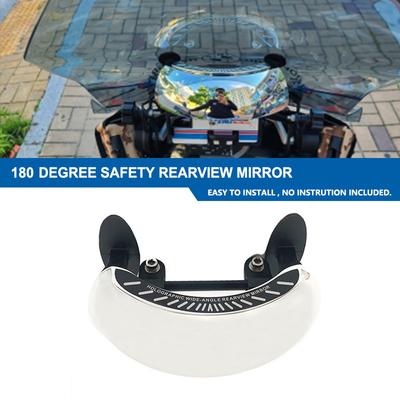 Windscreen 180 Degree Wide Angle Rearview Mirror For HONDA Forza 125 Forza 300 Forza 350 Forza 750 NSS300/350/750