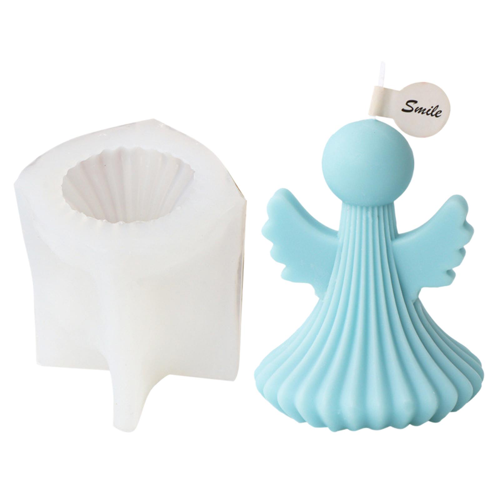 

Пасхальный тематический ангел силиконовая форма восковые свечи формы ароматерапия изготовление праздничных украшений ручной работы B