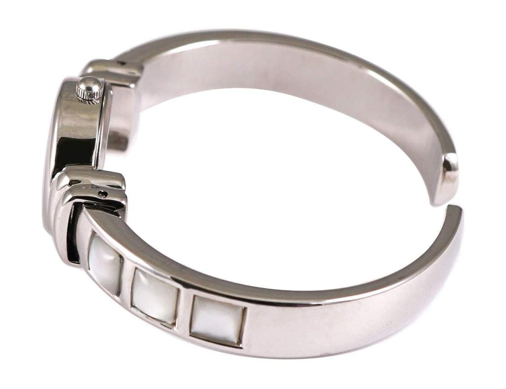 Watch Stone Bangle Watch Rapport Watch 164028 White [Raport] Women's