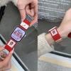 Bracelet Magnétique Tissé en Nylon Ours Mignon pour iWatch Séries 8/9/10/11/SE