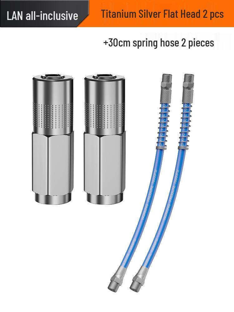Univerzální tryska pro vysokotlakou mazací pistoli pro bagry
