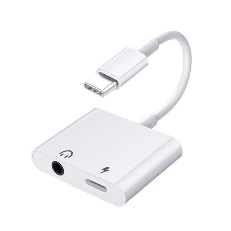 Adaptor Apple și Huawei de la tip C la 3,5 mm cu apeluri Bluetooth și sistem audio pop-up