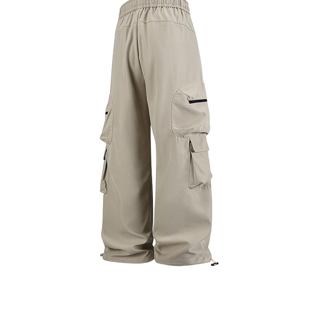 Herren Cargohose, Frühjahrs Outdoor Wanderhose, Bündchen Casual Arbeitshose für Herren
