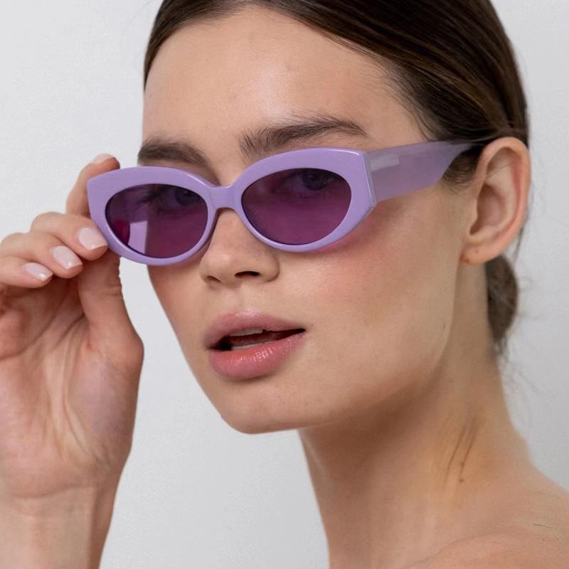 Cat's Eye Retro Women's Fashion Sunglasses Bohemian Spring/Summer Bright Vacation Accessories