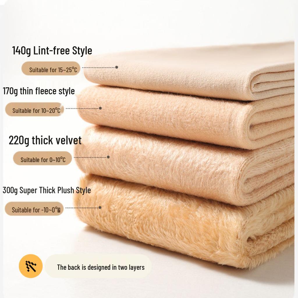 Double-Layer Sheer Tights: Thin for Spring/Autumn, Thick for Winter, Non-Pilling Natural Skin Tone Velvet Stockings.