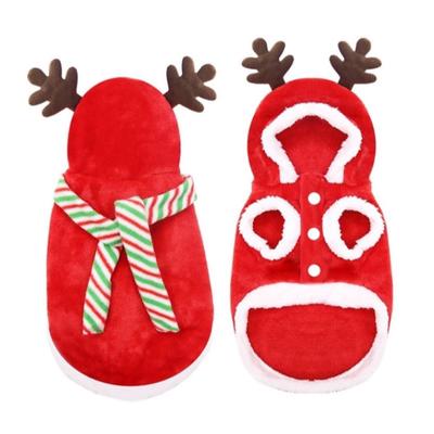 Festive Warm Cozy Soft Cozy Winter Clothes Cute Christmas Pet Attire Cozy And Stylish Pet Outfit For New Year Flannel Outfit