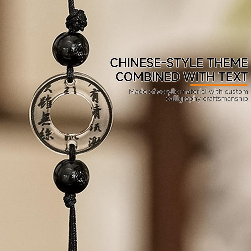 1Pc Chinese Style Anti-lost Phone Lanyard Retro Tassel Pendant Keychain Bag Charms Backpack Hanging Decoration Fashion Jewelry