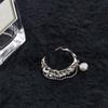 Baroque Pearl Jewelry Gifts Girls Korean Style Index Finger Ring Adjustable Open Ring Women Rings