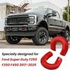 Practical  Weather Resistant Pickups Truck Plastic Tow Hitch Cover Suitable For F250 F350 F450 Models Easy Installation