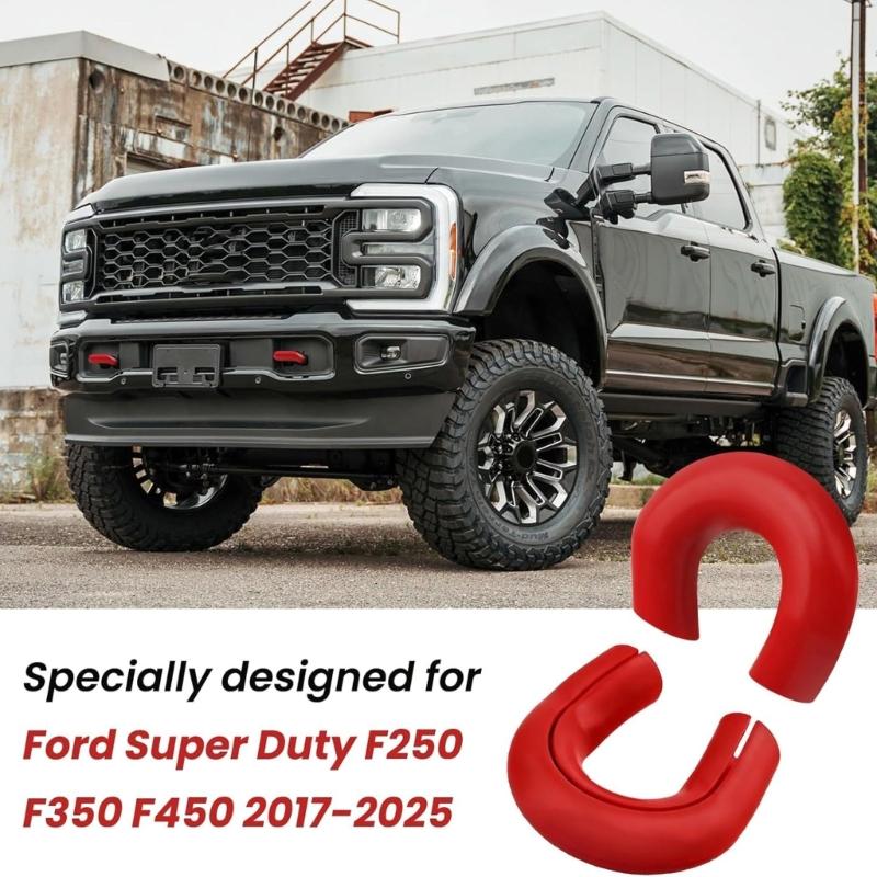 Practical  Weather Resistant Pickups Truck Plastic Tow Hitch Cover Suitable For F250 F350 F450 Models Easy Installation