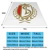 Standard De Lige Print Flannel Blanket, High Quality Comfortable for All Seasons, Home Decor, Warmth and Comfort, Perfect for Christmas Gifts