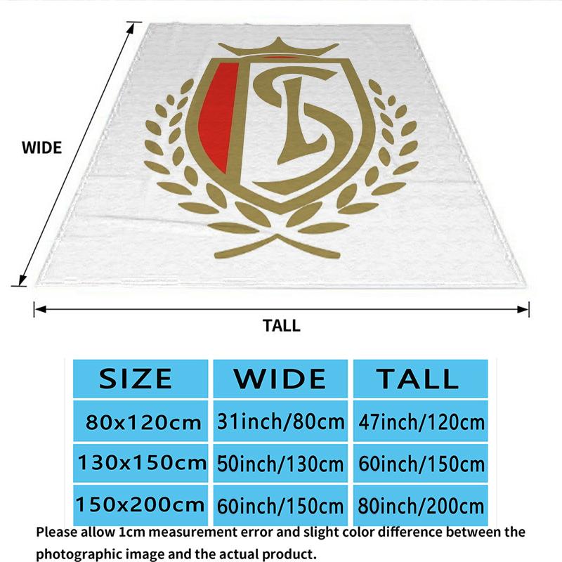 Standard De Lige Print Flannel Blanket, High Quality Comfortable for All Seasons, Home Decor, Warmth and Comfort, Perfect for Christmas Gifts