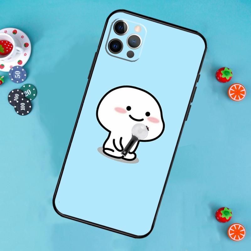 Cute Cartoon Pentols Phone Case For iPhone 17 Air 16 15 14 13 12 11 Pro Max 12 13 mini 15 16 Plus 16e Cover Funda
