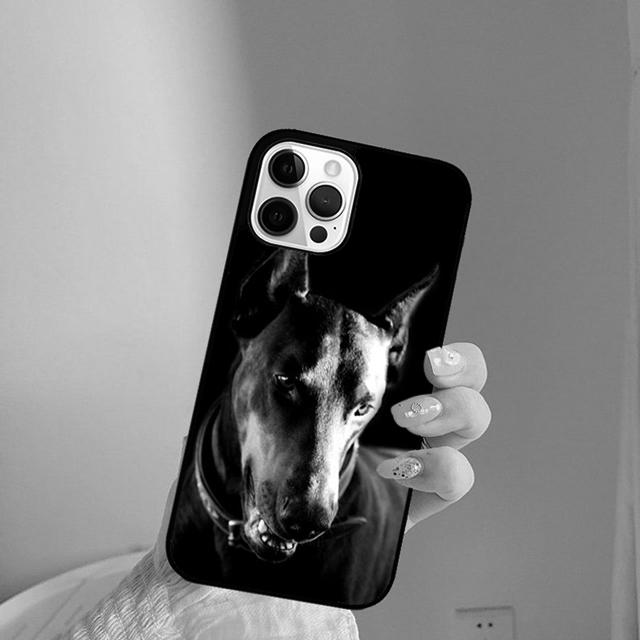 CUTE DOBERMAN DOG BREED phone Case Cover For iPhone 17 Air 16 15 14 Plus apple 16 11 12 13 Pro Max coque