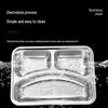 Ji Wang Gu 201 Stainless Steel Deep 3-Compartment Meal Tray