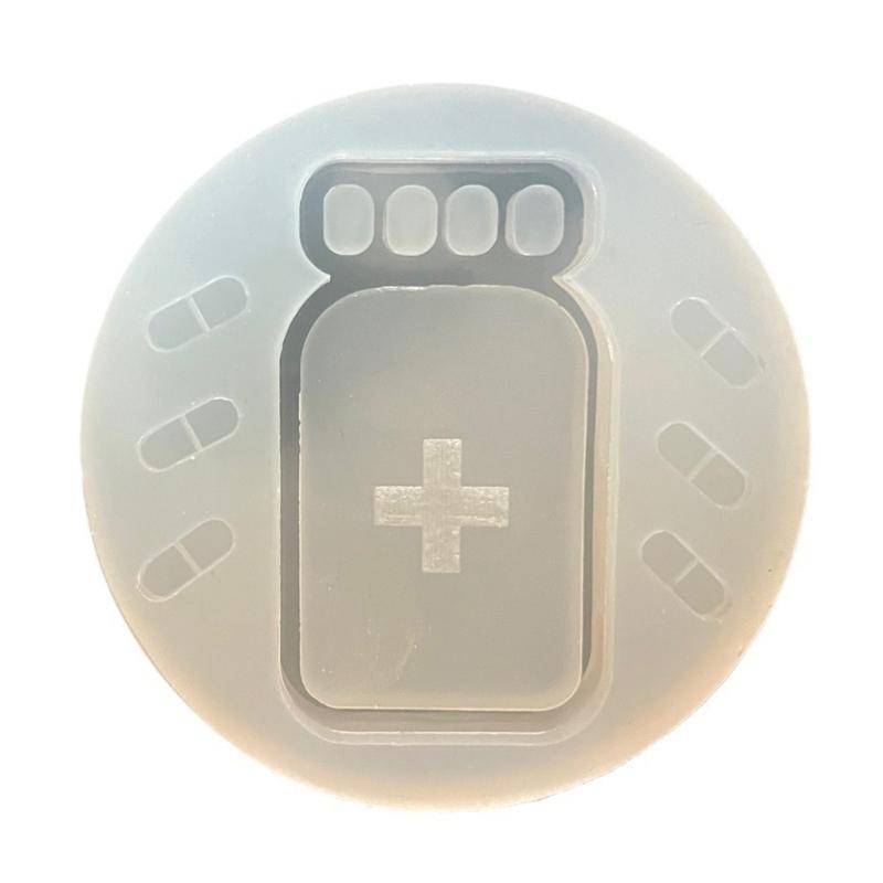 Practical Silicone Mold Liquid Sand Accessories Making Mould Unique Epoxy Resin Jewelry Molds for Crafting Enthusiasts