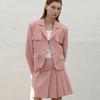 Atelier Nain Riviera Tweed Tailored Set-Up Jacket(Jk-2927)