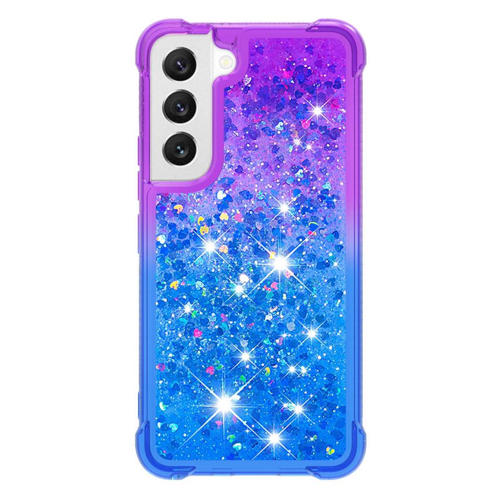 Quicksand Case for Samsung Galaxy S23 S22 Ultra Glitter Flash Gradient Case for Galaxy S20 S21 FE Plus Phone Cover Fundas Coque