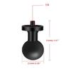 Motorcycle Mobile Phone GPS Holder Mounts Fixed Ball Base 1/4 Camera Screw